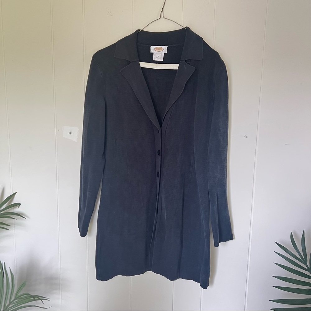 Talbots Charcoal Blazer